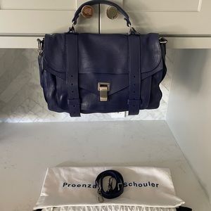 Proenza Scoulder PS1 Leather Handle Bag
